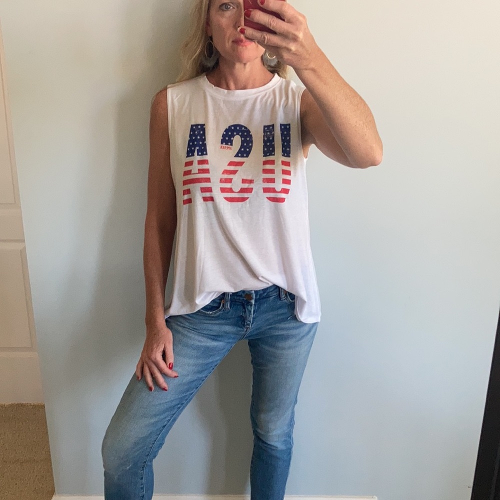 American Flag USA Tank - Picture 2 of 7